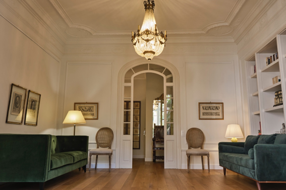 Salón y recibidor
